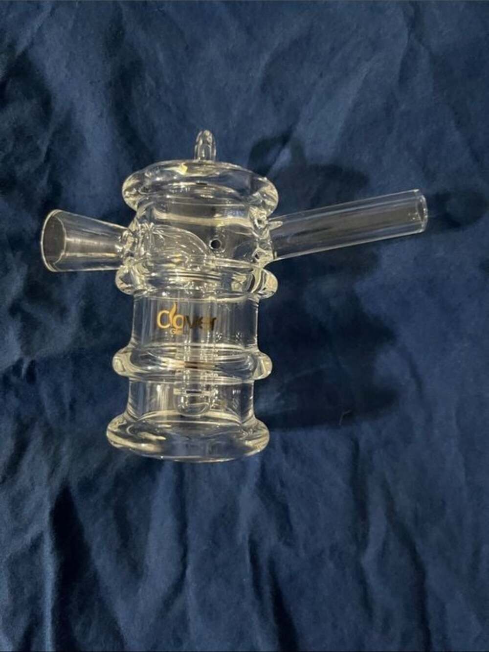 Clover Clear Glass piece